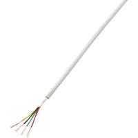 TRU COMPONENTS 1570252 Alarmkabel LiYY 4 x 0.14 mm² Wit 50 m - thumbnail