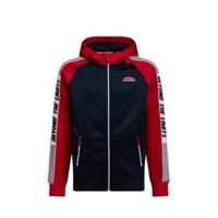 WE Fashion vest met tekst rood/donkerblauw/wit - thumbnail