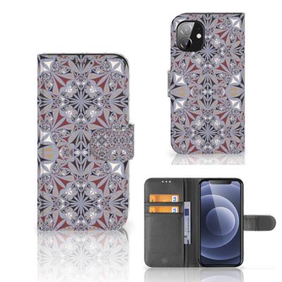 Apple iPhone 12 Mini | Bookcase | Flower Tiles