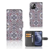 Apple iPhone 12 Mini | Bookcase | Flower Tiles - thumbnail