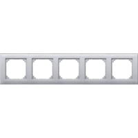 Merten 486560 Afdekking Frame System M Aluminium 1 stuk(s) - thumbnail