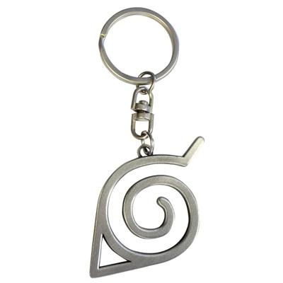 Naruto Shippuden - Metal Konoha Keychain