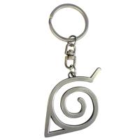 Naruto Shippuden - Metal Konoha Keychain - thumbnail