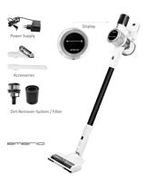 Emerio Steelstofzuiger Wit/Zwart - thumbnail