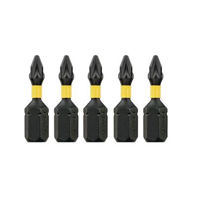 DeWALT DT7386T Extreme Impact Torsion Schroefbits PZ1 25mm VE=5 DeWALT DT7386T Extreme Impact Torsion Schroefbits PZ1 25mm VE=5