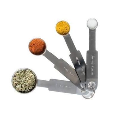 Sareva Maatlepels - RVS - 4-delig