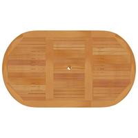 VidaXL Tuintafel 150x90x75 cm massief teakhout - thumbnail