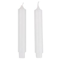 Amscan Lampion kaarsen wit 1,8 x 10,5 cm set van 2 | 40 stuks - thumbnail