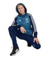 adidas Arsenal Track Hoodie 2025-2026 Kids Blauw Donkerblauw Wit - thumbnail
