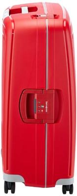 Samsonite S&apos;cure Spinner 75cm CRIMSON RED