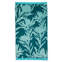 KAAT Amsterdam Bermuda Strandlaken - 100x180 cm - Blauw Groen - thumbnail