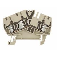 Weidmüller 1790520000 Doorgangsserieklem Spanveer Donkerbeige 100 stuk(s) - thumbnail