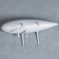 FMS - P40B Flying Tiger 2016 (1.4) Oil Tank (FS-PK106) - thumbnail