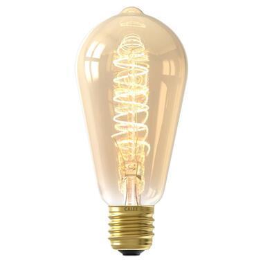 LED rustieklamp dimbaar - goud - E27 - 5.5W - Leen Bakker