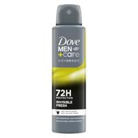 Dove Deodorant spray men+ care invisible fresh 150 Milliliter - thumbnail