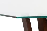 Wandtafel DKD Home Decor Bruin Transparant Kristal Walnoot 145 x 45 x 75 cm - thumbnail