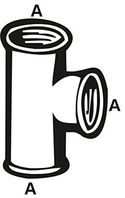 Cornat Messing/Ch T-Stuk Vvv 1/2 - TEC386201