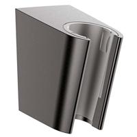Handdouchehouder Porter S HansGrohe Wand Geborsteld Zwart Chroom - thumbnail