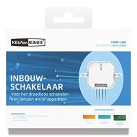 ACM-2000 Inbouw schakelaar Klik aan klik uit - thumbnail
