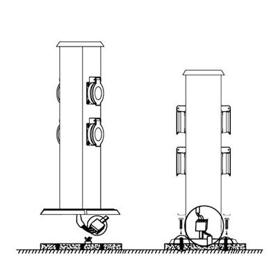 Eglo TuinstopcontactPark 4 - 93426