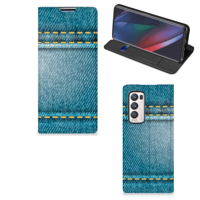 OPPO Find X3 Neo Hippe | Standcase | Jeans - thumbnail