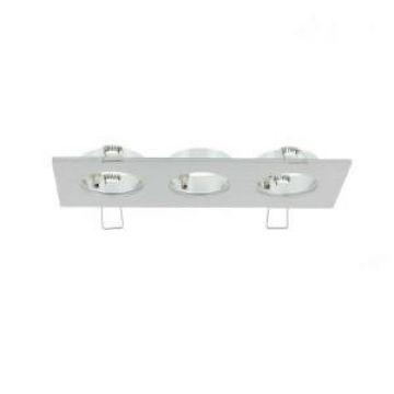 Luzern LED armatuur 3 voudig aluminium 876504 2700K