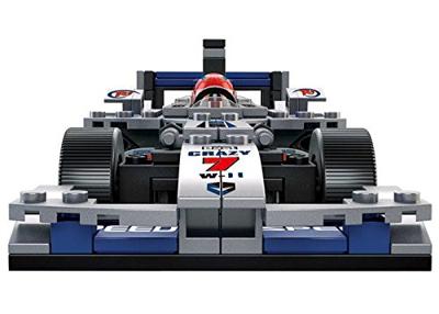 Sluban Racing Team Race Car Silver bouwstenen set (M38-B0352)