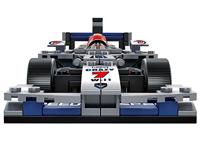 Sluban Racing Team Race Car Silver bouwstenen set (M38-B0352) - thumbnail