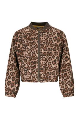 Like Flo winter vest meisjes - bruin - Diala - ritssluiting