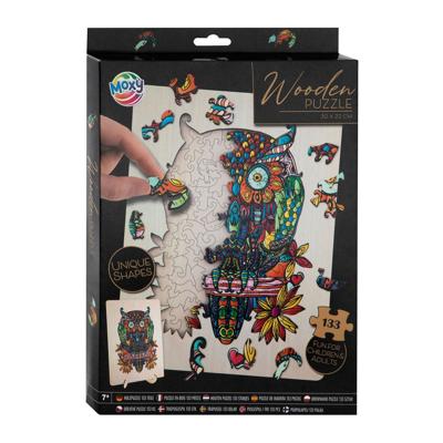 Moxy Houten Puzzel Uil 133 Stukjes