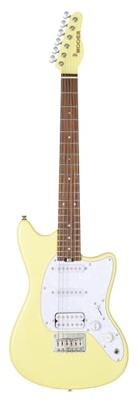 Mooer MLT10 Guitar Candy Yellow elektrische gitaar met gigbag
