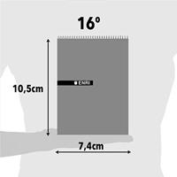 Schrijfblok ENRI 80 Lakens 4 mm (10 Stuks) - thumbnail