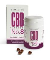 Cannamedic Cbd Capsules No.8 (3 Mg Cbd Per Capsule) (100ca) - thumbnail