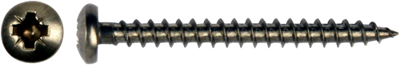 Pgb-Europe pgb-fasteners | universele schroef cilinderkop panhead ø 3,5x30 a2 pz2 pgwczva00003500303