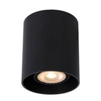 Lucide BODI - Plafondspot - Ø 8 cm - 1xGU10 - Zwart - thumbnail
