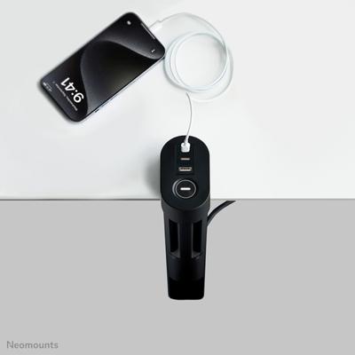 Printplaat Neomounts VOLT DESK CLAMP Zwart (1,4 m) - thumbnail