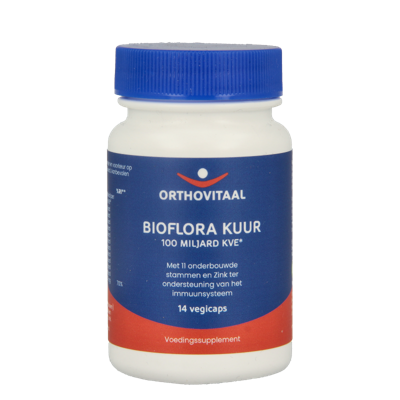 OrthoVitaal Bioflora kuur 100 miljard 14 Vegetarische capsules