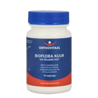 OrthoVitaal Bioflora kuur 100 miljard 14 Vegetarische capsules - thumbnail