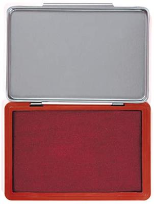 Q-CONNECT stempelkussen, ft 110 x 70 mm, rood