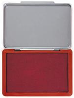 Q-CONNECT stempelkussen, ft 110 x 70 mm, rood - thumbnail