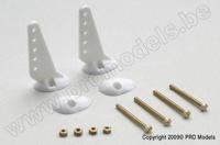 Roerhoorn 30mm incl. schroeven (2st) - thumbnail