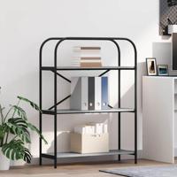 Boekenkast Grijs sonoma 80 x 30 x 109 cm Bewerkt hout - thumbnail