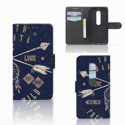 Motorola Moto G 3e Generatie Flip Cover South Dakota