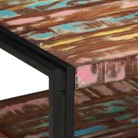 Salontafel 70x50x38 cm massief gerecycled hout meerkleurig - thumbnail