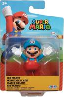 Super Mario Mini Action Figure - Ice Mario (Arms Up) - thumbnail
