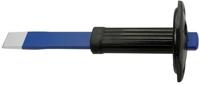 Promat /tecwerk sleuf-/vlakbeitel | snedebreedte 26 mm | 26 x 7 mm met handbescherming | chroom-vanadiumstaal - 4000812165 - thumbnail