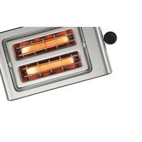 Bosch Haushalt TAT7203 Broodrooster Met geïntegreerde broodopzet RVS, Zwart - thumbnail