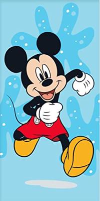 Mickey Mouse strandlaken 70 x 140 cm Mickey Mouse strandlaken 70 x 140 cm