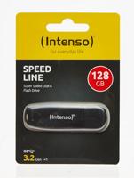 Intenso Speed Line USB flash drive 128 GB USB Type-A 3.2 Gen 1 (3.1 Gen 1) Zwart - thumbnail