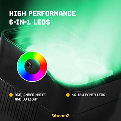 BeamZ BBP94 verticale LED par op accu RGBWA+UV